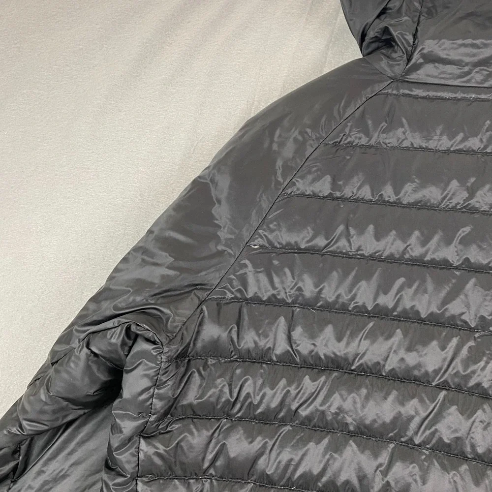 North Face Terra Jacket Mens M Black Puffer Hybrid Down Insulated
